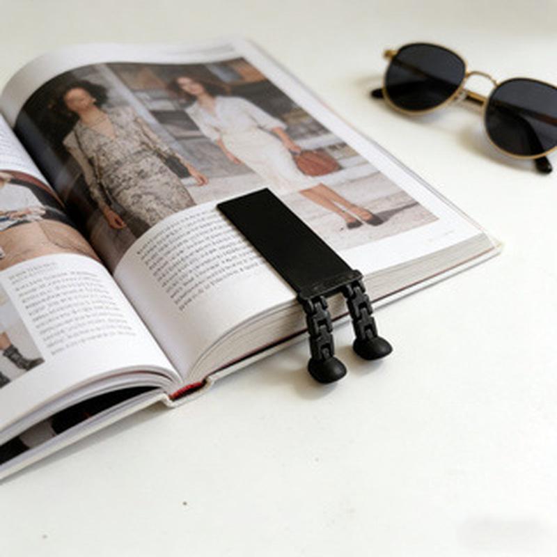 Generic 3D Printed Articulated Leg Bookmark Fun Office Cultural Gift Collectible Stationery For Book Lovers And Office Workers