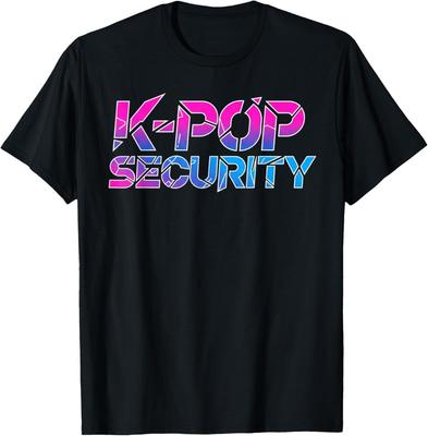 K-Pop Sicurezza Mamma Papà Divertente Costume di Halloween Maglietta