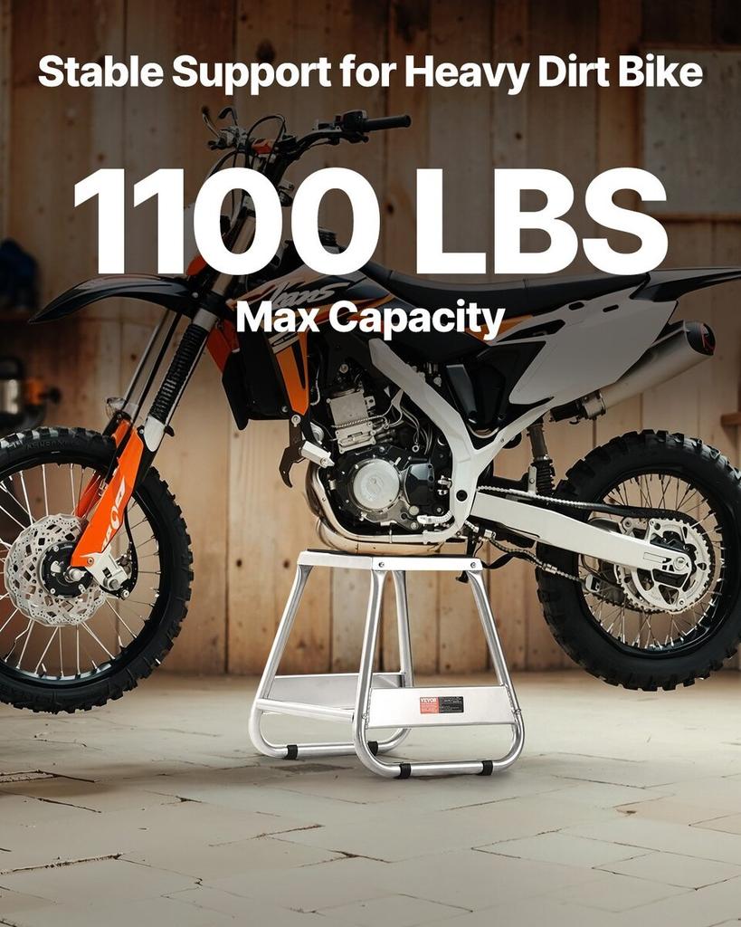 Dirt Bike Stand 1100 lbs Load Capacity Dirtbike Pit Stand for Moto Lifting