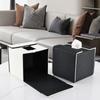 Elegant Faux Leather Tissue Holder Decorative Faux Leather Tissue Box Cover Paper Organizers Perfect For Any Room