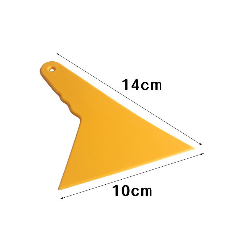 High-Temperature Resistant Wallpaper & Baking Film Squeegee – Seam Filler, Edge Trimmer, Front Windshield Hard Scraper Tool