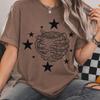 Comfort Colors® Retro Skeleton Hot Cocoa Shirt, Halloween Coffee Lover Tee, Creepy Skeleton Shirt, Witch Lover Gift