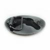 Oval Personalized Galloping Horse Wheat Ear Leather Belt Buckle with Smooth Alloy Plate