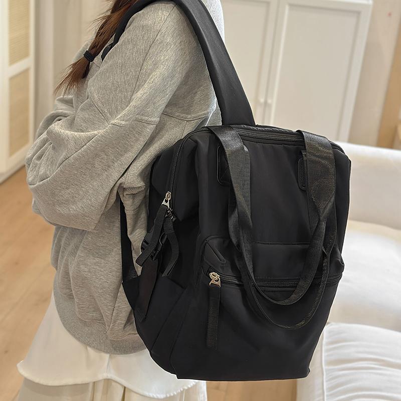 Women Commuter Backpack Multi-Back Method Shoulder Bag Student Schoolbag