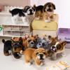 Realistic French Bulldog Plush Cute Pet Baggle Dog Toy Boys Girls Dog Stuffed Doll Stuffed Animal