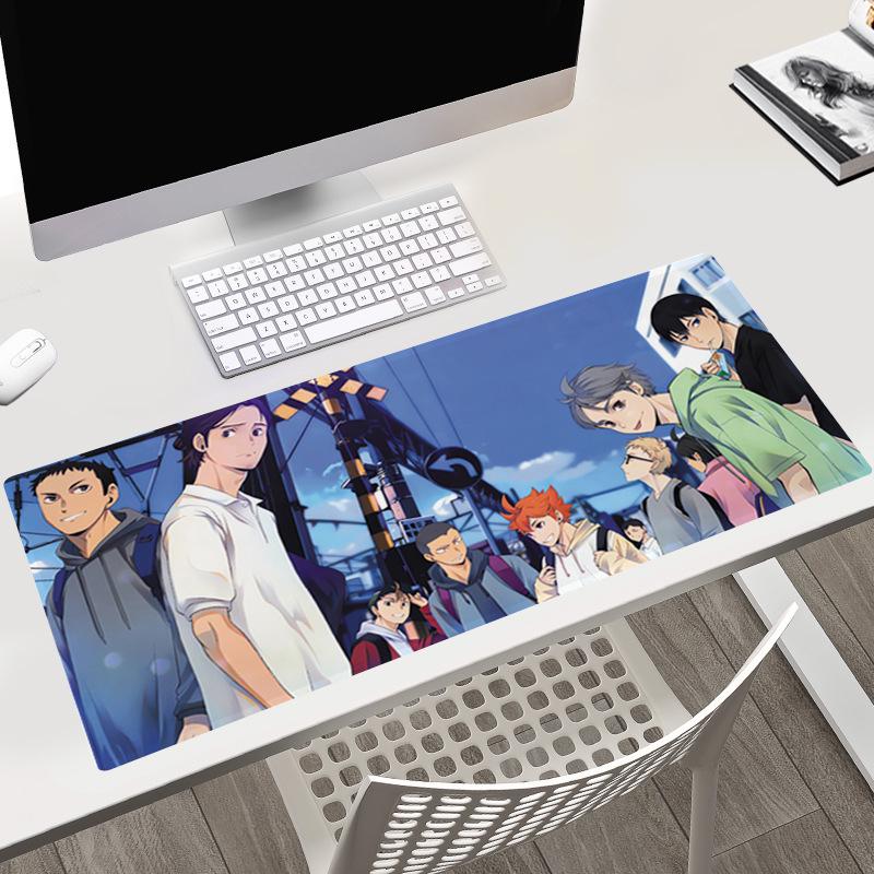 Haikyuu!! Hinata Shoyo Duża Podkładka pod Klawiaturę i Mysz (40x90x0.3CM) Projekt anime