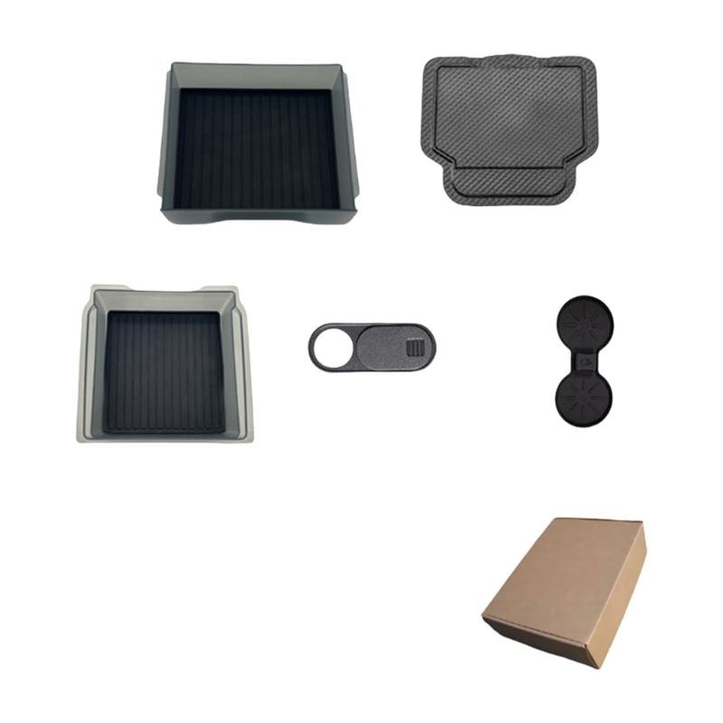 Armrest Storage Tray Anti Slip Storage Box for 3 Y Juniper Easy Installation Center Console Organizer Tray