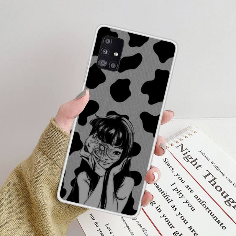 

Чехол для телефона Horror Tomie для Samsung Galaxy S9 S10 Plus S10E S20FE A71 A51 A21S Прозрачный силиконовый прозрачный чехол для телефона Galaxy S20 fe