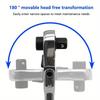 Ratchet Handle Chrome Vanadium Steel 2-In-1 Multi-Purpose Reversible Resilient Head Ratchet Wrench Drive Ratchet Handle