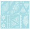 Wedding Tool Luminous Henna Tattoo Sticker White Body Art Sticker Lace Temporary Tattoo  Girls