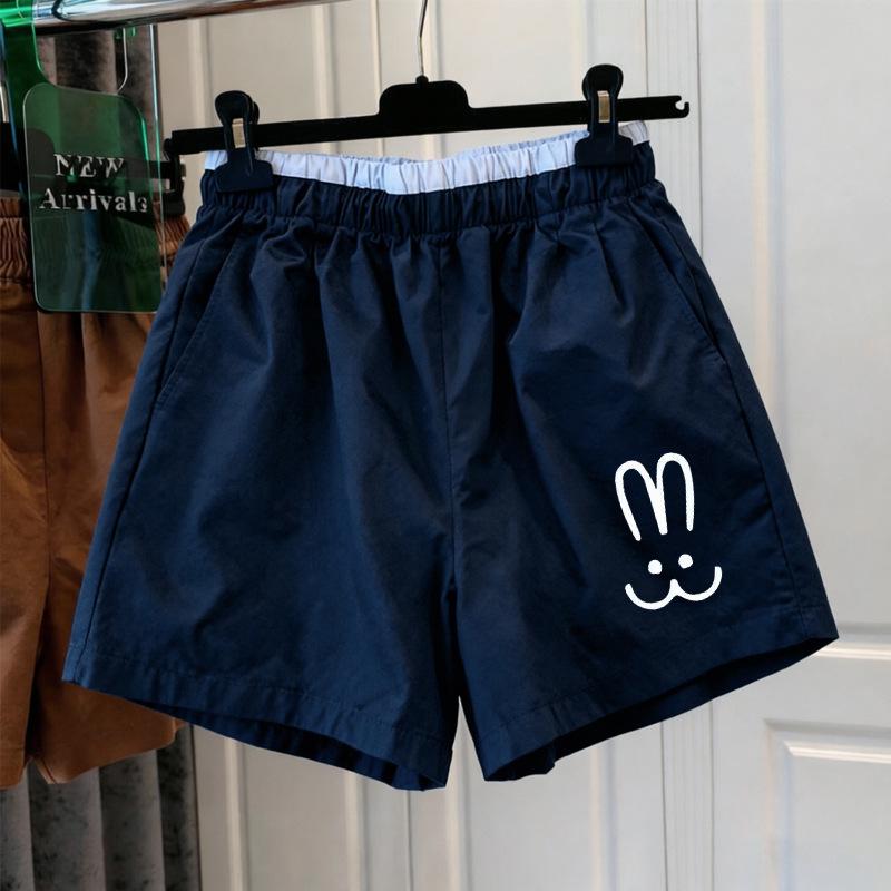 Girls' Color Block Quick-Dry Shorts: Summer 2026 Trendy Style for Middle & Older Girls