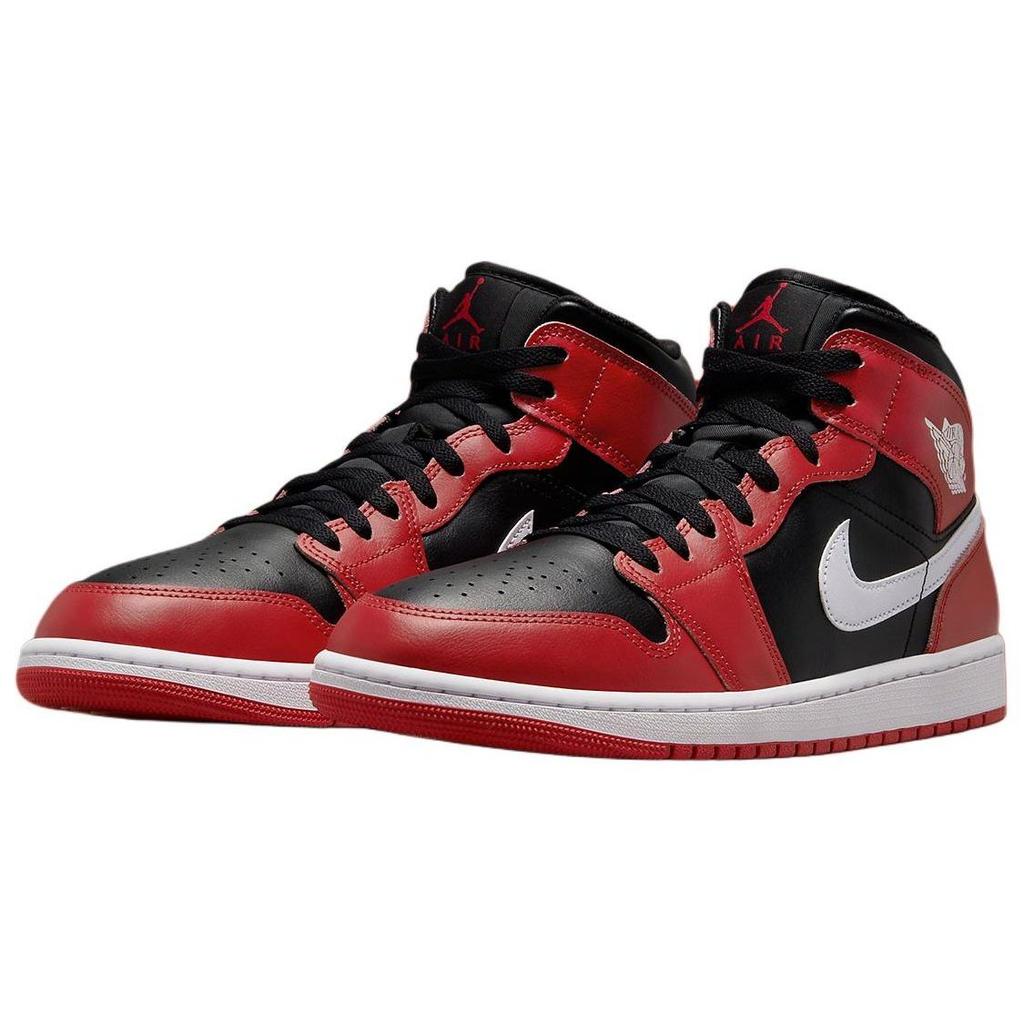 Air Jordan 1 Mid Gym Rosso Nero Bianco Uomo Sneakers DQ8426-061