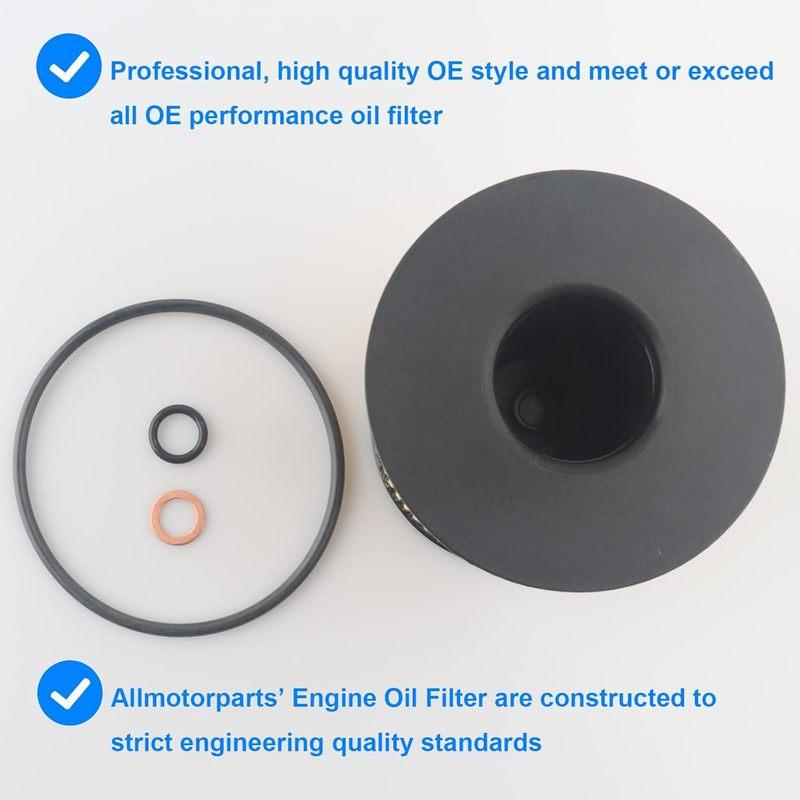 Oil Filter Kit 11427583220 HU8007z CH11007 For BMW F10 F11 F12 F13 G11 G12 X5 X6 Car Engine Oil Filter Accessories