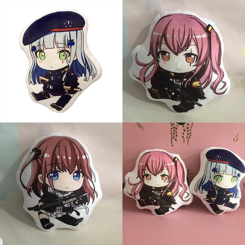 Soft And Crystal Super Soft Girls' Frontline Plush Pillow Star15 Double-sided Print Plush Keychain Pendant Doll