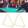2 Stück Billard Dreieck Rack Starkes Snooker Ball Gestell für 5,25 cm Billardkugel Weiß
