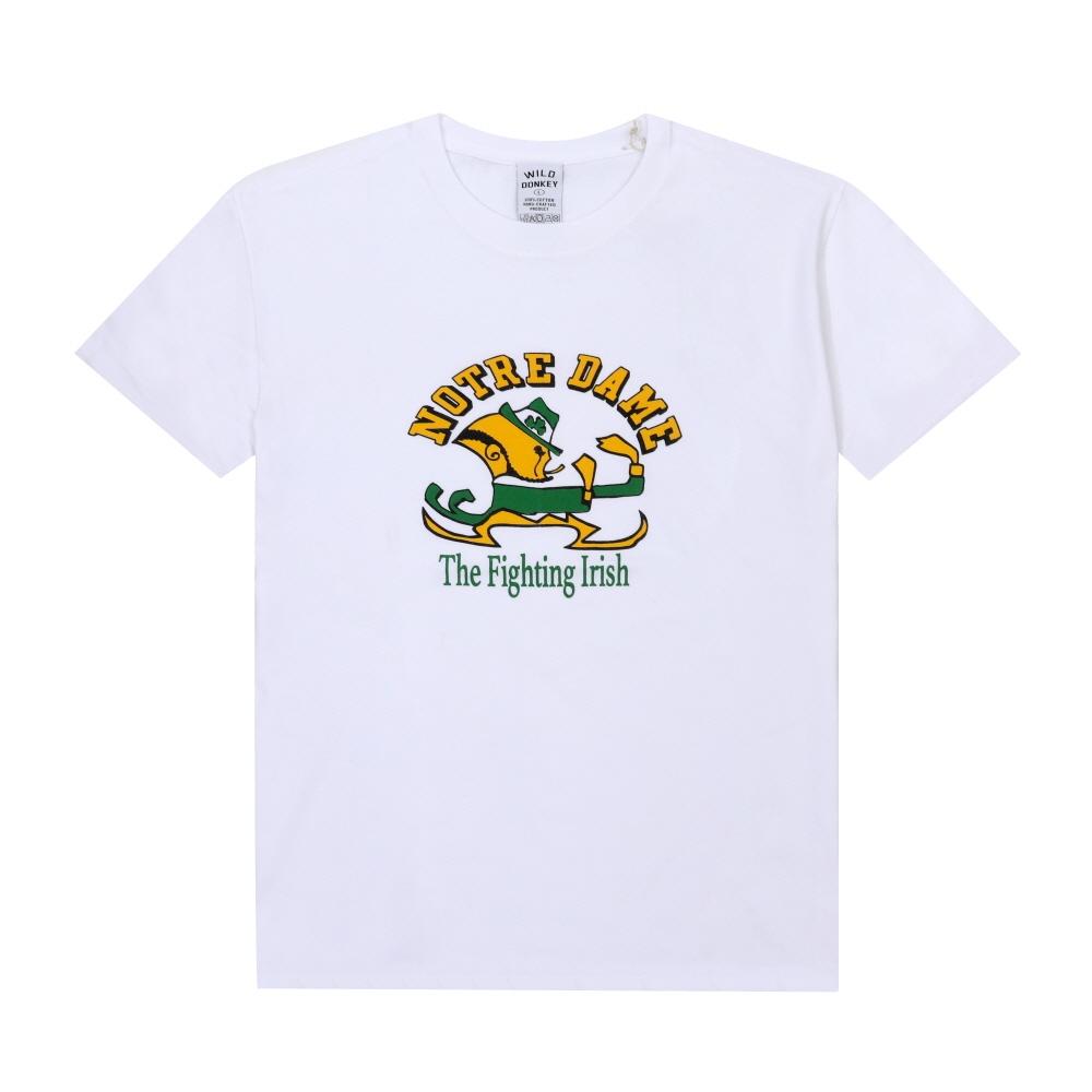 Wilddonkey Unisex T shirT T Irish whiTe T-IRISH WHITE (S)