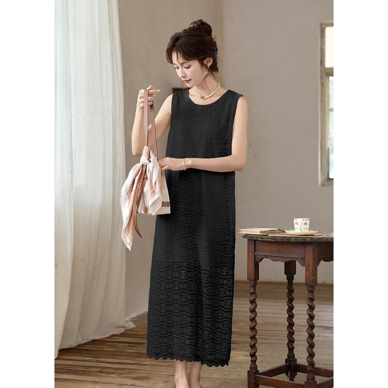 Mokana Women's Urban Casual Sleeveless Mid-Length Dress