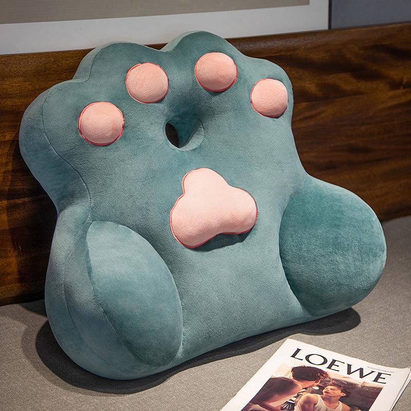 Cat Claw Office Waist Backrest Waist Pad Car Car Seat Home Sofa Waist Pillow Student Cushion