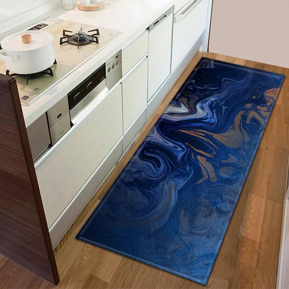 Oil Painting Graffiti Pattern Home Kitchen Floor Mat Door Front Decoration Floor Mat