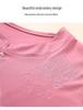Mom's Plus Size Casual Summer Short-Sleeve T-Shirt - Loose, Stylish, Versatile Top for Middle-Aged and Elderly Women