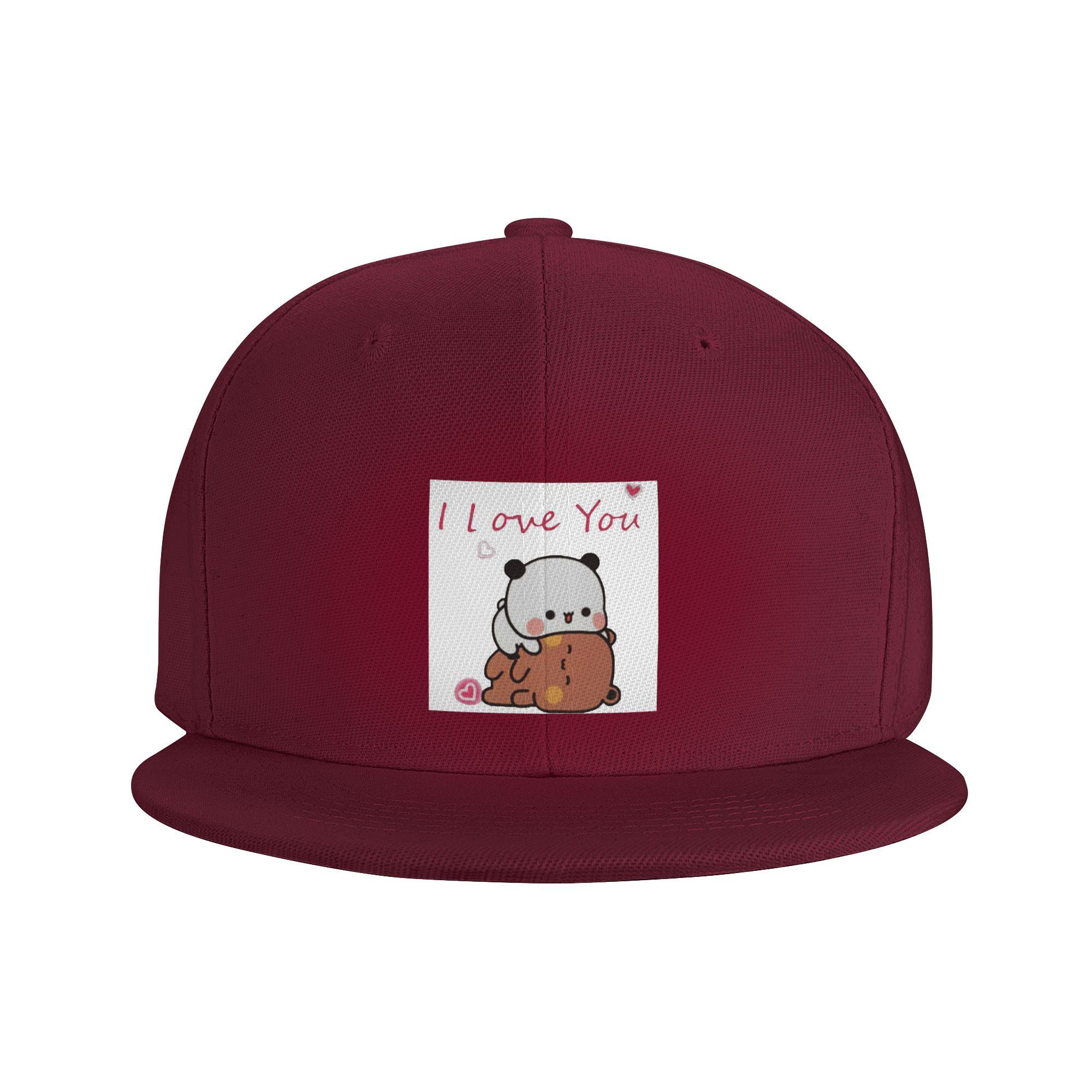 

Bubu Dudu Panda And Brownie Bear Couple Baseball Caps Snapback Fashion Baseball Hats Breathable Casual Casquette Outdoor Unisex One Size