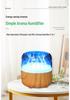 Wood Grain Jellyfish Ultrasonic Aroma Diffuser and Night Light