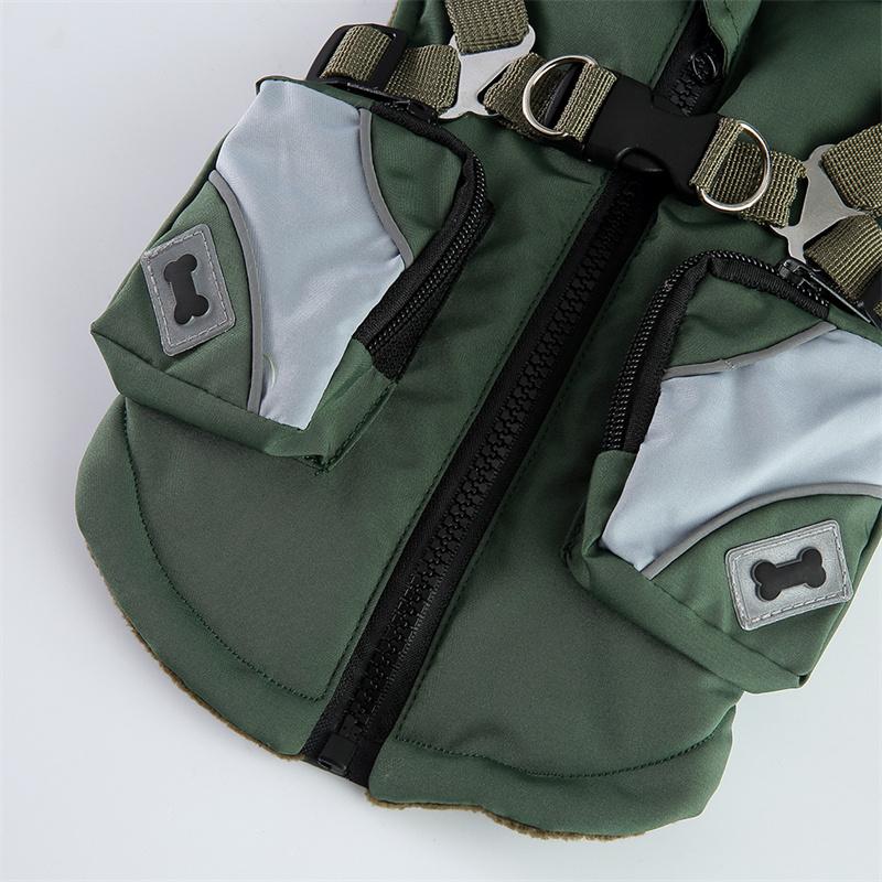 Reflektierende Sphynx Katze Kleidung mit Geschirr Zugfrei Warmer Haustiermantel Jacke für Katzen Gotas Kätzchen Garfield Outfit Hundekostüm