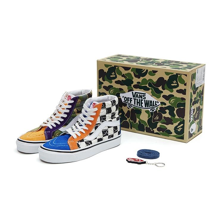 Vans BAPE x SK8-HI 36 DX Multi Camo Men s VN0A38GF7BM EU 36