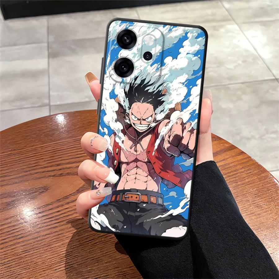 Ones Pieces Luffy Case for Oppo A83 A78 A93 Reno 4F 5 6 7 8 10 11 14 A76 A96 A98 F9 F11 F29 A84 A74 Phone Cover
