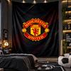Wall Hanging Tapestry Manchester United Print Cloth for Living Room Bedroom Home Decor