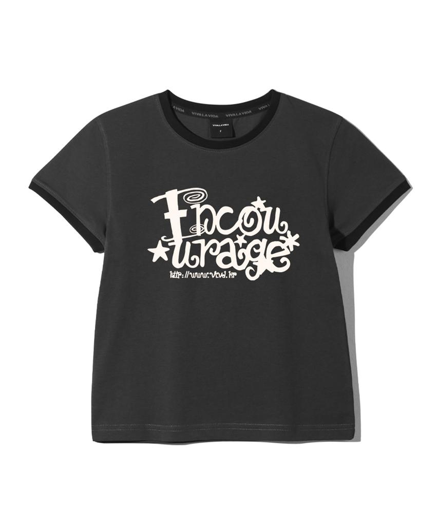 Bibalabida Encou Women'S Ringer Short Sleeve T-Shirt