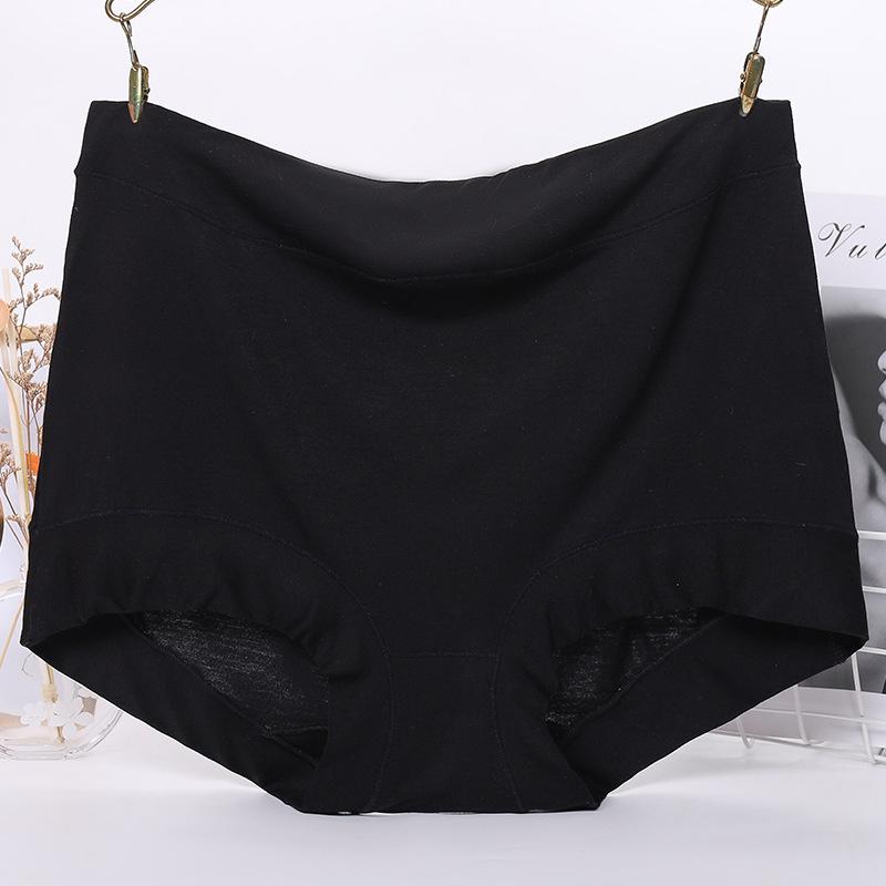 Large Size Women's High-waisted Underwear Is Soft and Breathable, Comfortable and Skin-friendly, Simple and Daily Panties
