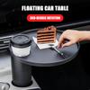 Cup Holder Tray For Car Portable Expandable Adjustable Road Trip Car Snack Tray Drink Holder For Travel Long Driving Commuting