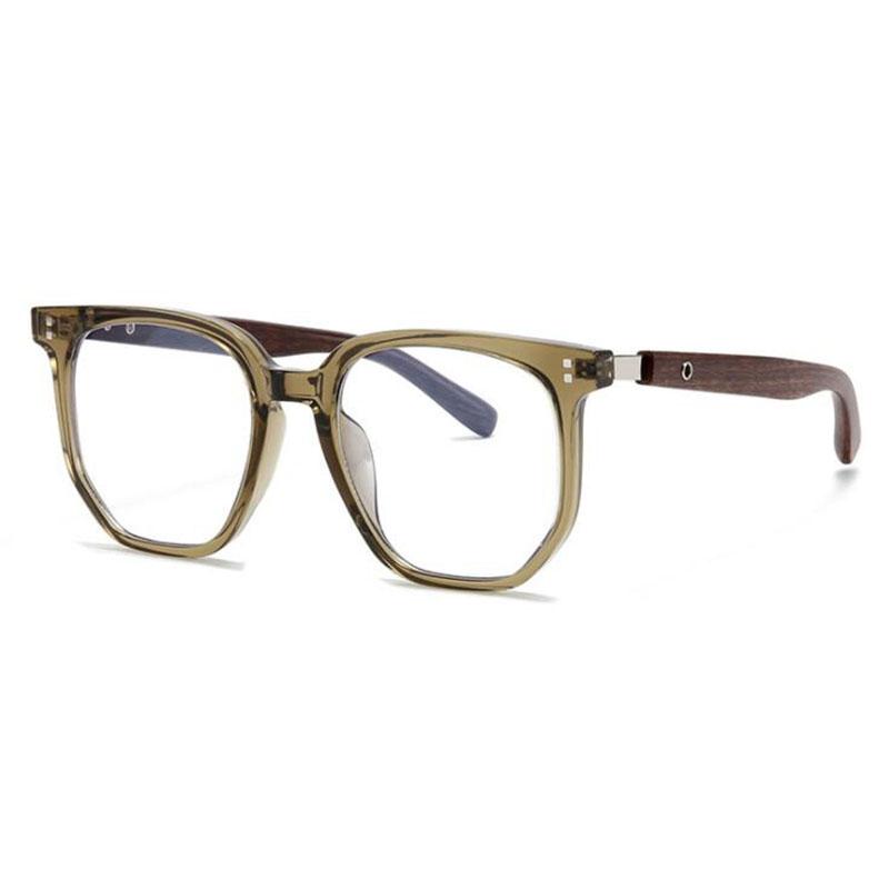 

Wood Grain Myopia Eyeglasses For Men and Women Spectacles Anti Blue Light Near Sight Eyewear Diopter -0.5 -0.75 To -6.0 0