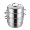 SUPOR 304 Stainless Steel 3-Layer Steamer