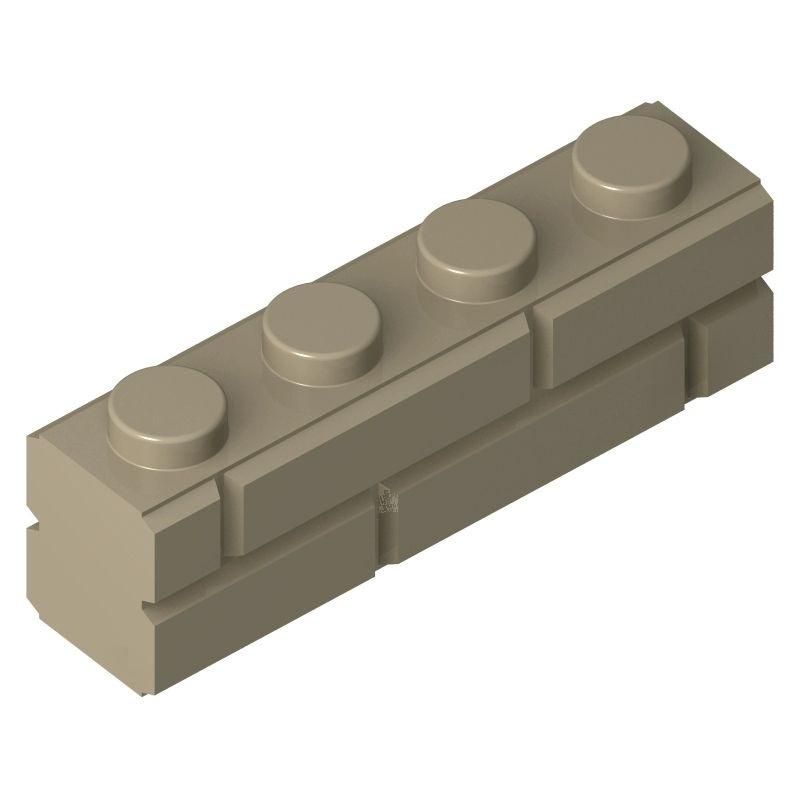 10pcs 15533 Thick 1x4 wall Figures Bricks DIY Building Blocks Dots Educational Creative Size Compatible With Toys for Childr