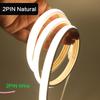 5V USB COB Neon LED Strip With Dimmer IP68 Waterproof 320LEDs/M White Natural Warm Neon Rope Light Indoor/Outdoor Linear Decor