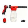 Car Wash Sprayer Low Pressure Garden Hose Water Gun Foam Car Washing Kit Adjustable Nozzle for Car Cleaning