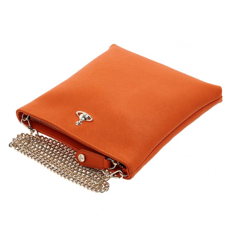 Vivienne WeStwood Women S Saffiano Square Chain croSSbody Bag 51030010 L001n F401