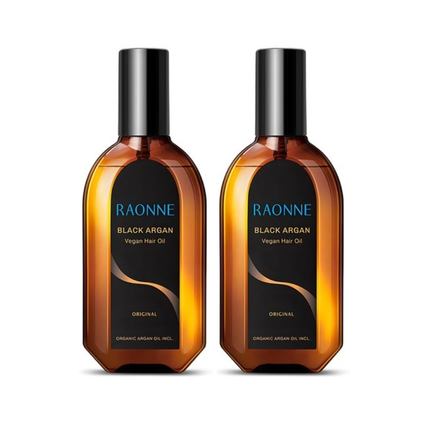 

Raonne Black Argan Original Vegan Hair Oil 100ml*2Pcs/4Pcs 2Pcs
