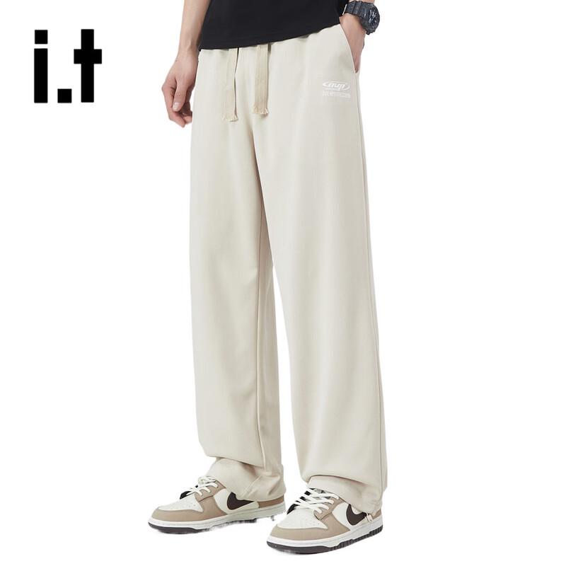 OVERPROTECTIONit Men's Lightweight Straight-Leg Drawstring Pants