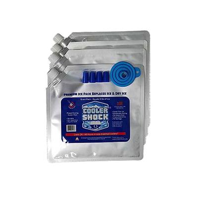 Kühlpack Eis-Set, Mittel, hält Temperatur, 4 Stück, wiederverwendbar, -7,8°C (7CSMSET)