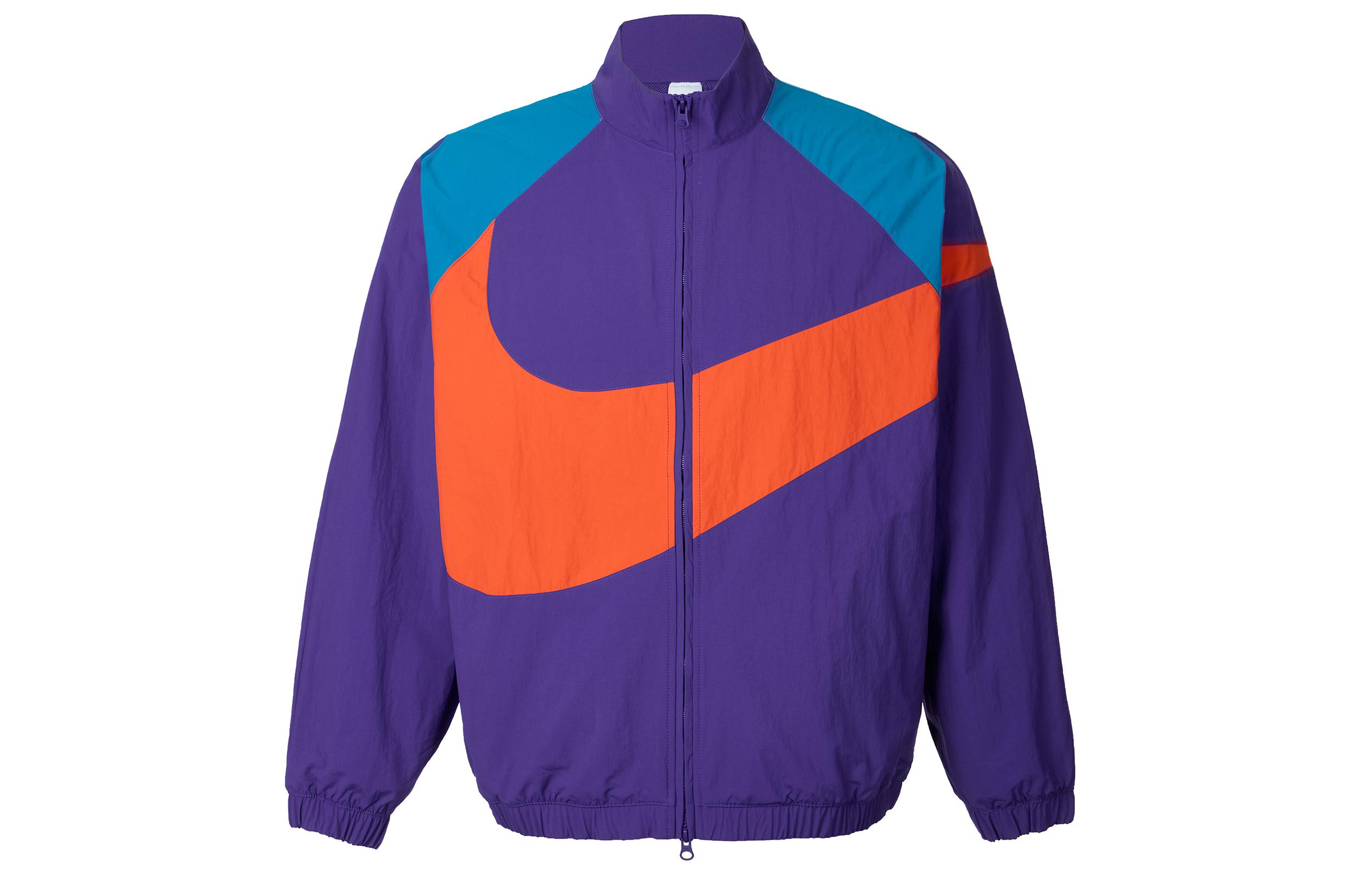 

Nike Sportswear Jackets Women s Court Purple/Abyss Green/Passionate Red Stand Collar Moderate Other HV4108-547 L