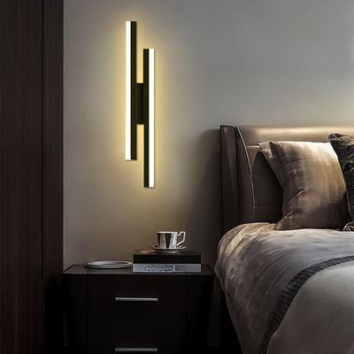 Wire LED Wall Light Modern Minimalist Wall Lamp Iron Acrylic Bedroom Living Room Corridor Staircase Sconces Scandinavia Style