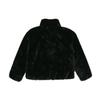 Nike Women'ss Oversized Swoosh Logo Jacket Asia Sizing Black Fossil CU6559-010