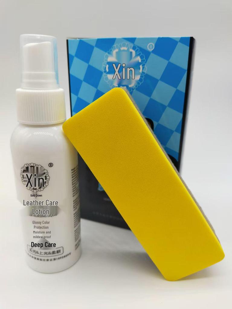 150ml Leather Care Kit with Sponge Wipe: Leather Maintenance and Protection Spray