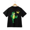 Crown Defiance Frog T-Shirt - Anti-Authority Political Statement Apparel