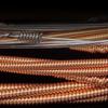 Acoustic Guitar Strings, A Set of Six Acoustic Guitar Strings, Individually Packaged Red Copper Brass Color Strings, Set Strings
