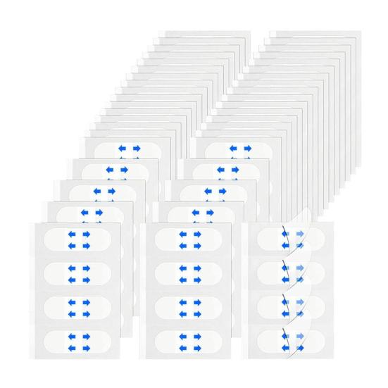 200Pcs Invisible Face Lift Tape Thin Breathable Waterproof Stretchable Face Shaper Double Chin Neck Sagging Skin Tightening Slimming Lifting Patch
