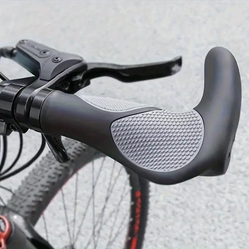 Ergonomic bicycle grip with secondary handle, mountain bike grip, bicycle handlebar cover
